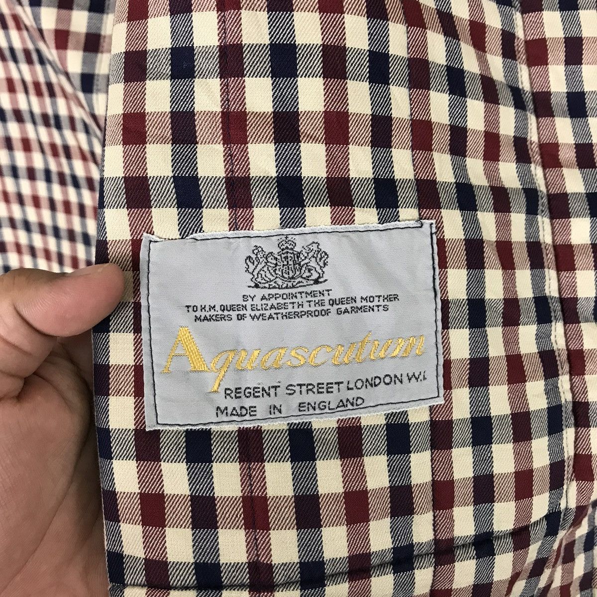 Aquascutum 💥 AQUASCUTUM REGENT STREET LONDON JACKET MADE IN ENGLAND Size US S / EU 44-46 / 1 - 8 Thumbnail
