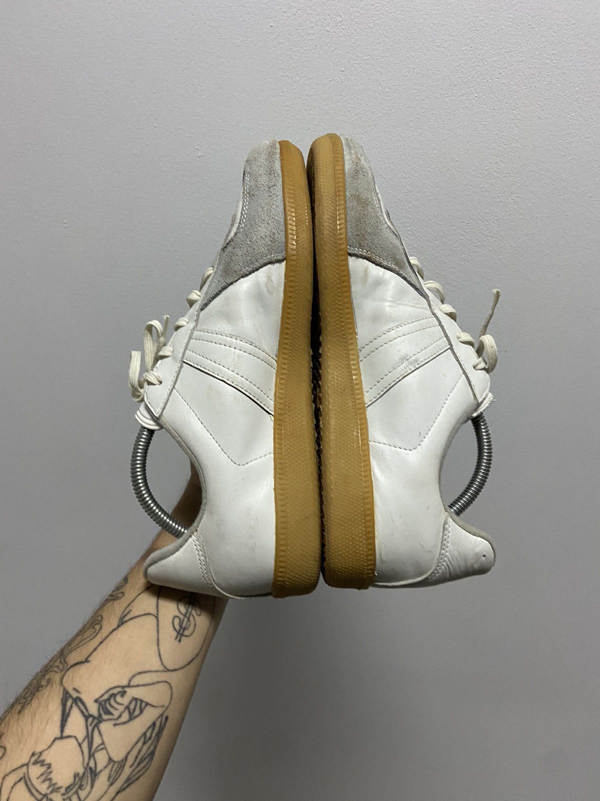 Vintage GAT BW 280 Sport Leather Trainers Vintage Shoes Sneakers Size US 10.5 / EU 43-44 - 6 Thumbnail