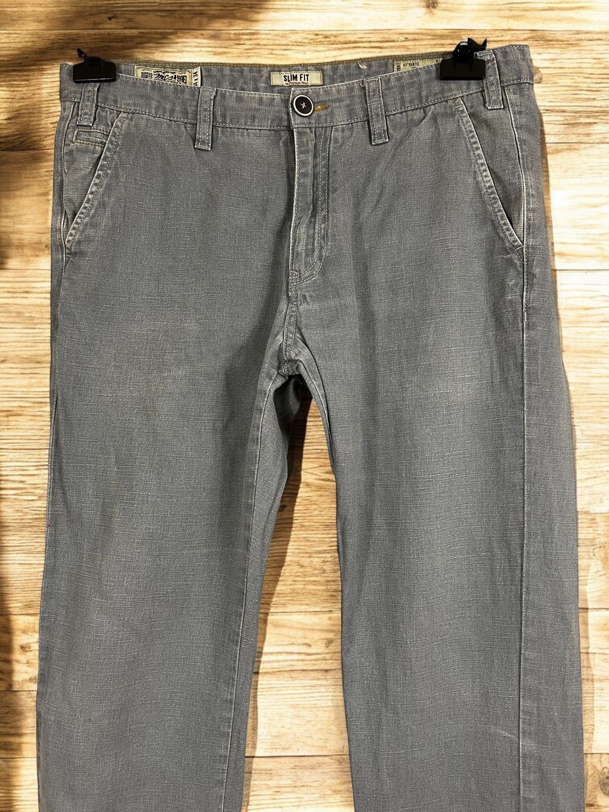 Marlboro Classics Marlboro Classics grey chino trousers size W34 L34 Size US 34 / EU 50 - 2 Thumbnail