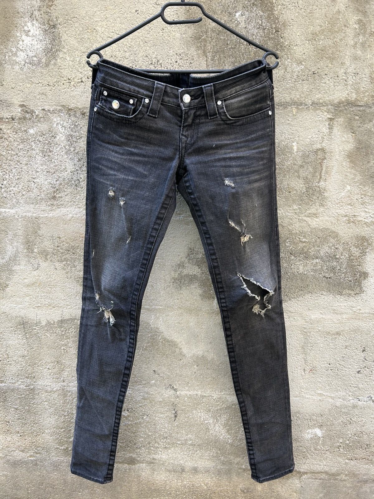 True Religion True Religion women’s Denim Jeans black Jeans Made in USA Size 26" / US 2 / IT 38 - 1 Thumbnail