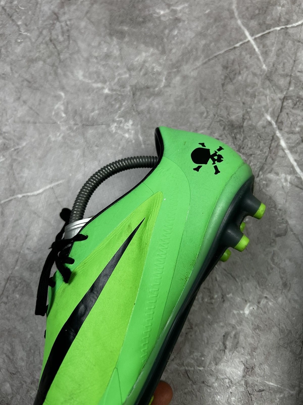 Nike Nike Hypervenom Phatal FG Neo Lime Athletic Soccer Cleat Men Size US 8 / EU 41 - 11 Thumbnail