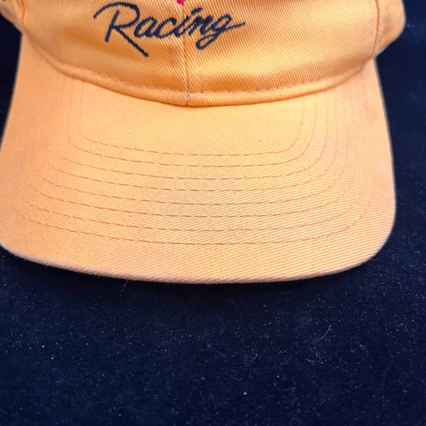 NASCAR VINTAGE Pennzoil Racing Hat Snapback One Size Yellow 80s 90s Classic NASCAR Mens Size ONE SIZE - 3 Thumbnail