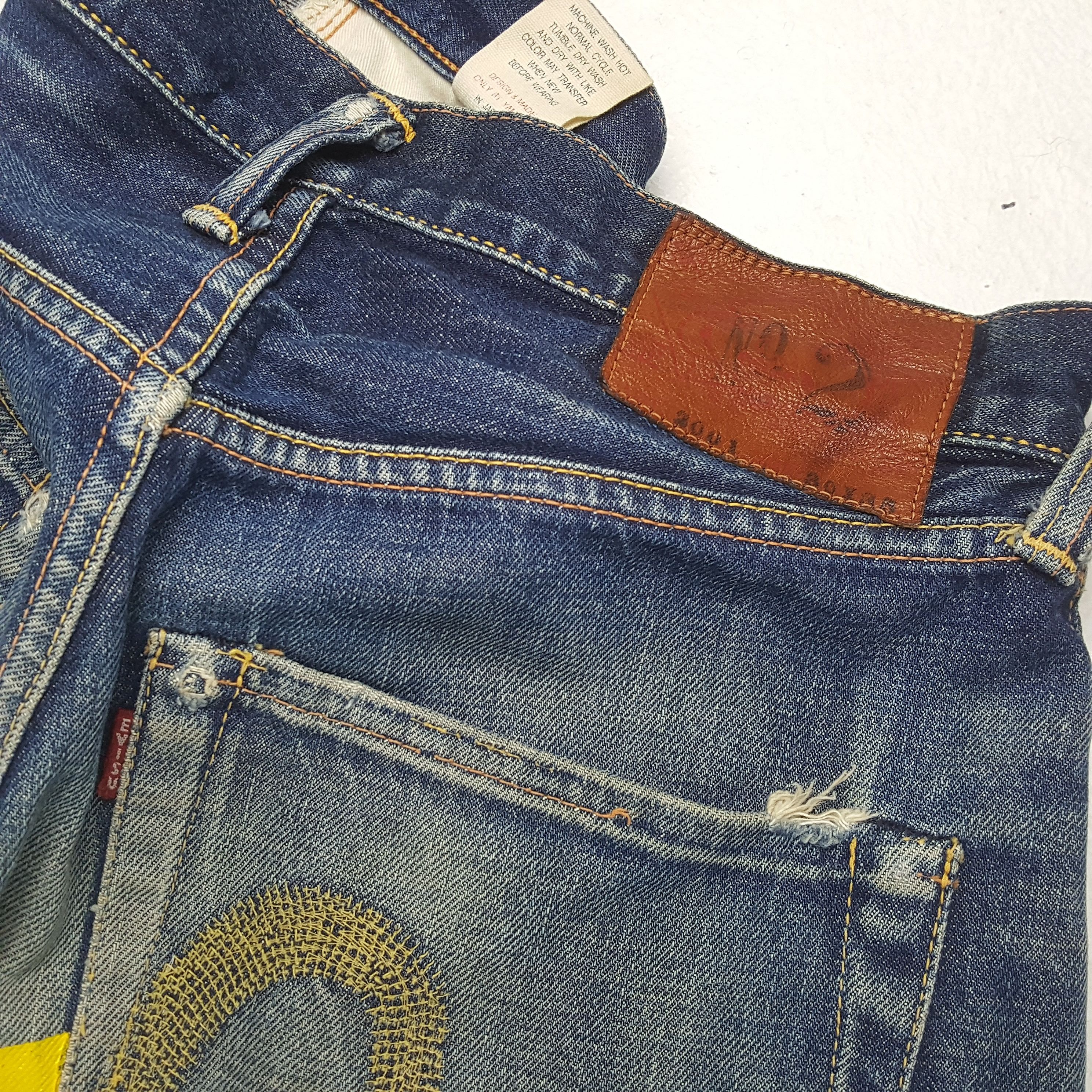 Evisu EVISU Japanese Brand Streetwear Custom Daicock Jeans dp1 Size US 28 / EU 44 - 16 Thumbnail