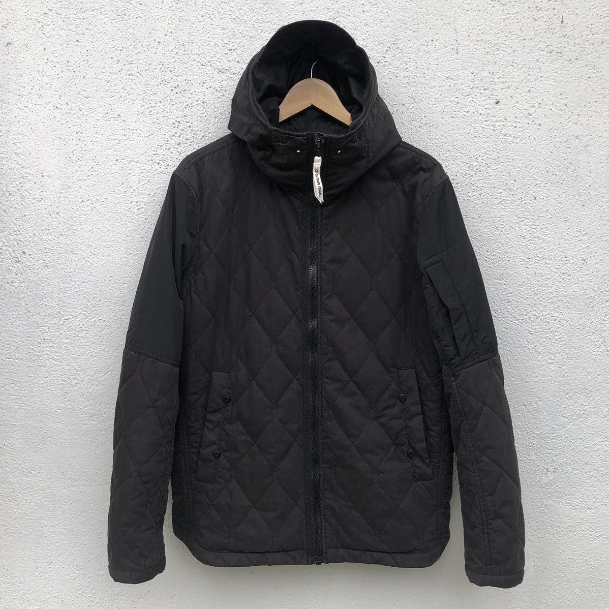 G-Star G-STAR RAW Quilted Hooded Long Jacket Men’s Size US L / EU 52-54 / 3 - 10 Thumbnail