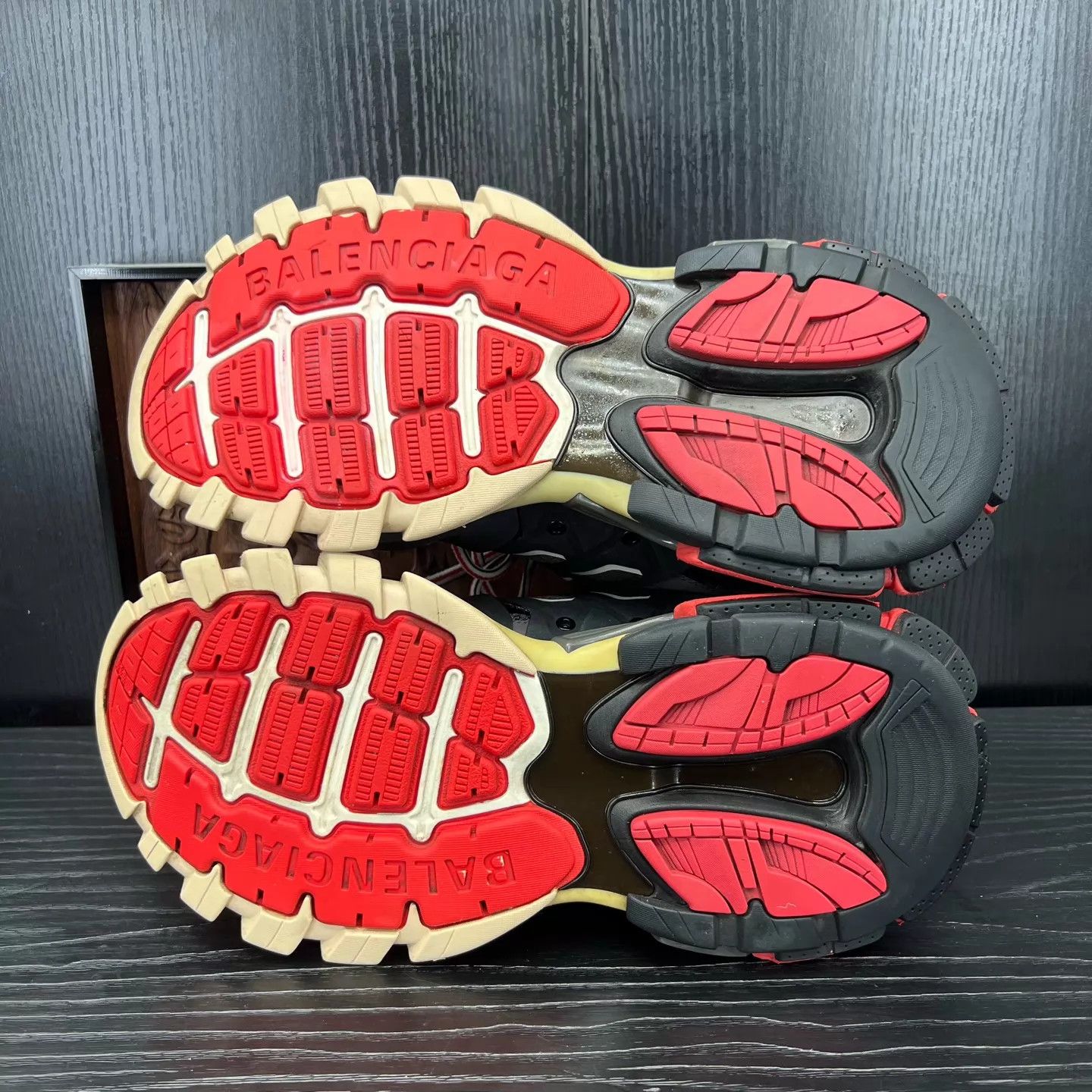 Balenciaga Balenciaga Track Black Red 41 Boxed Sneaker Size US 8 / EU 41 - 5 Thumbnail