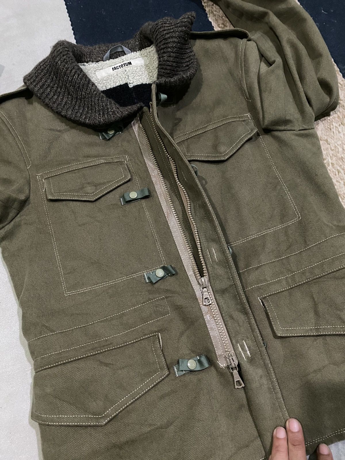 FACTOTUM FW2012 Factotum Japan Military Style Jacket Size US S / EU 44-46 / 1 - 4 Thumbnail