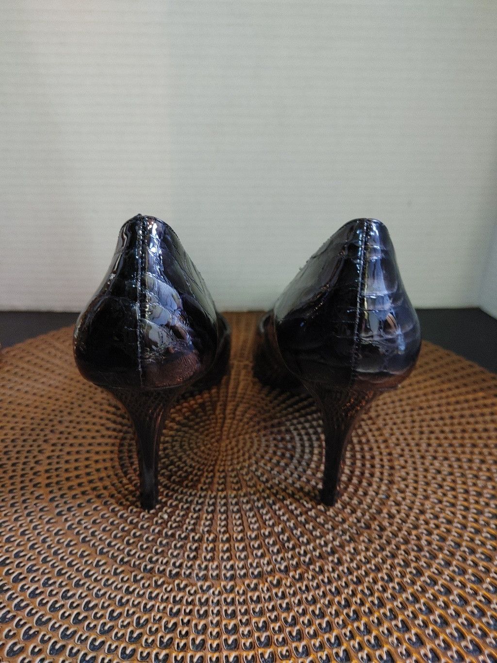 Antonio Maurizi Antonio Melani Devotion Patent Leather Heels Size 8M Size US 8 / IT 38 - 4 Thumbnail