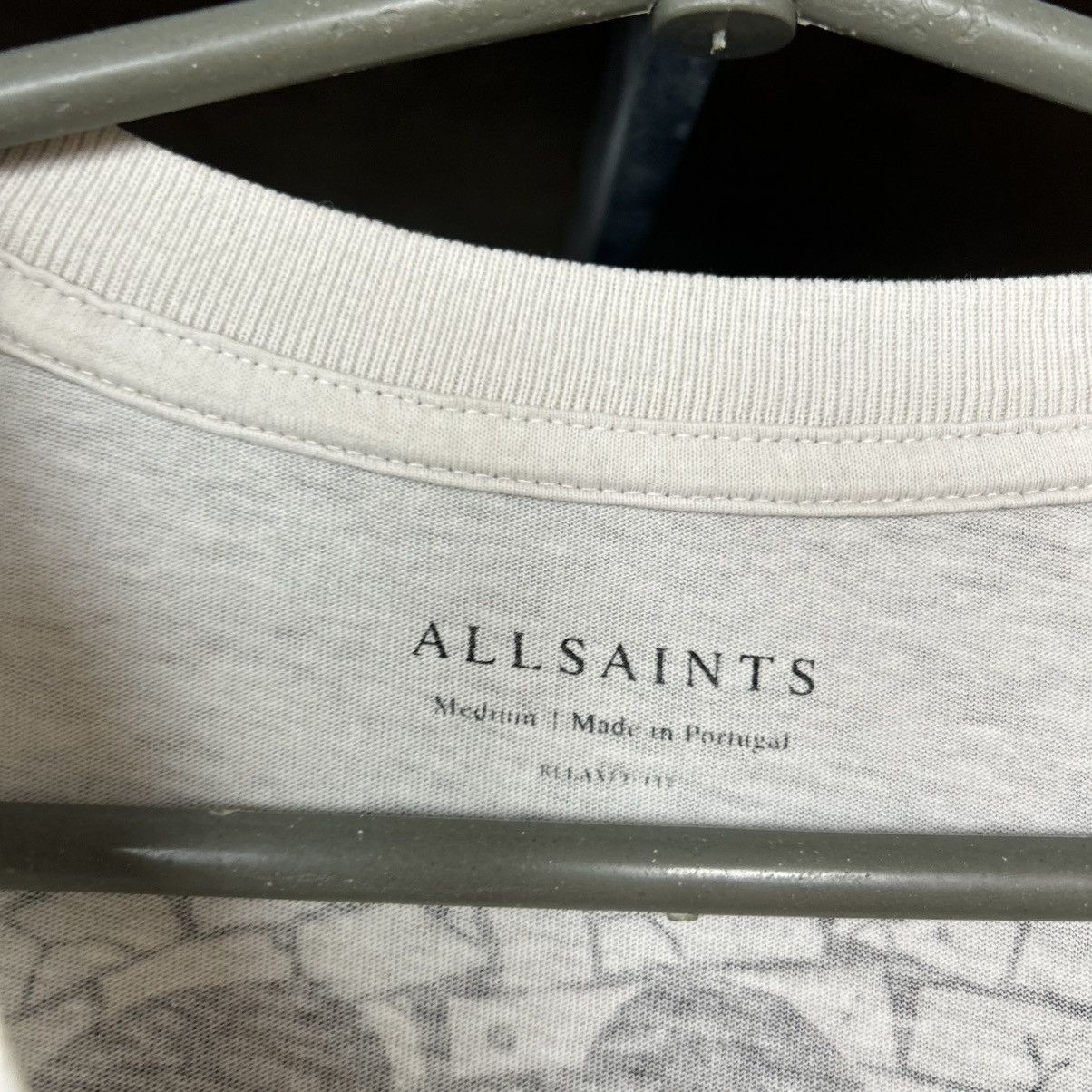 Allsaints Mens Allsaints Big logo streetwear designer tee size M Size US M / EU 48-50 / 2 - 12 Thumbnail