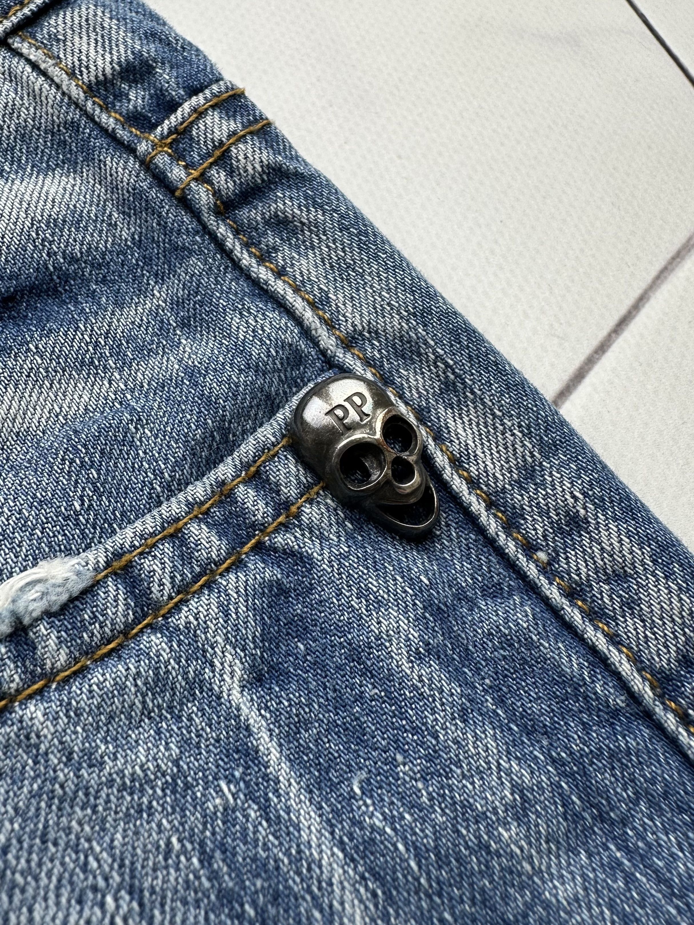 Philipp Plein Philipp Plein Vintage Mini Shorts (B335) Size 29" - 4 Thumbnail