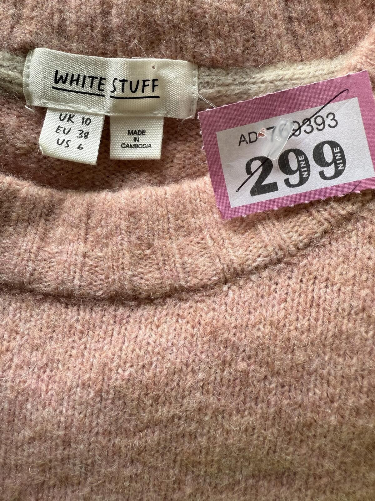 Other White stuff pink jumper Size ONE SIZE - 2 Thumbnail