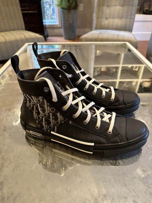 Dior B23 High Top Sneaker Oblique Grailed 8077