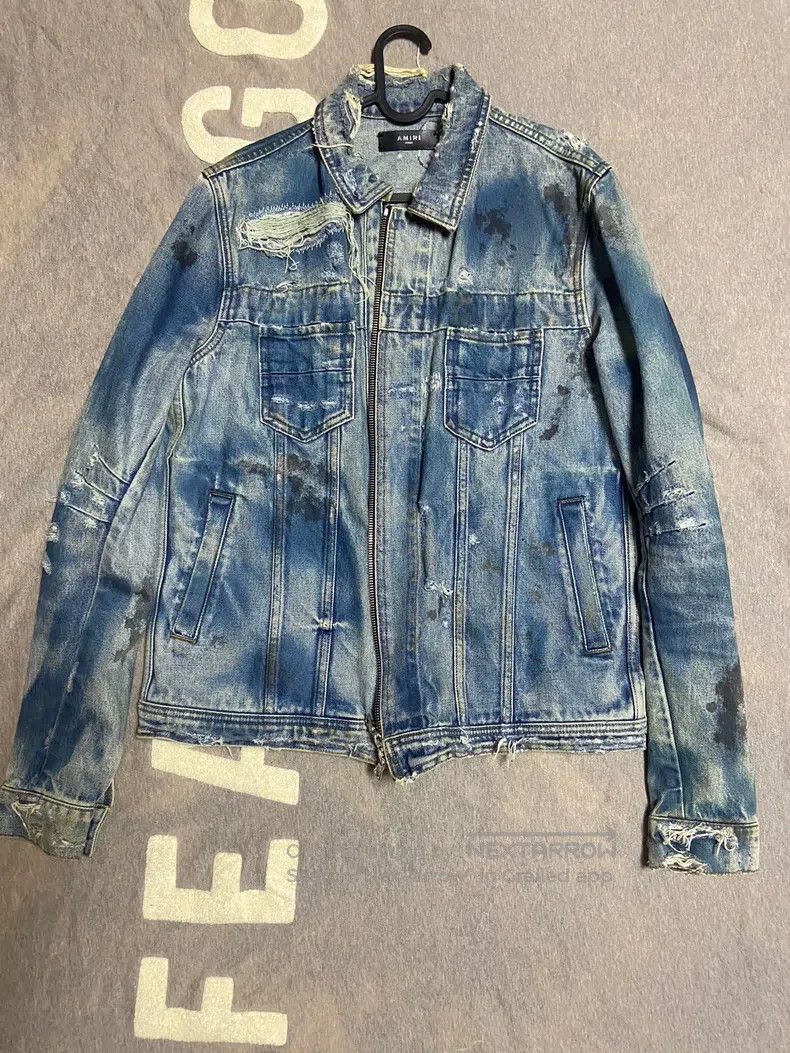 Amiri Amiri Size L Oily jacket Size US L / EU 52-54 / 3 - 1 Thumbnail