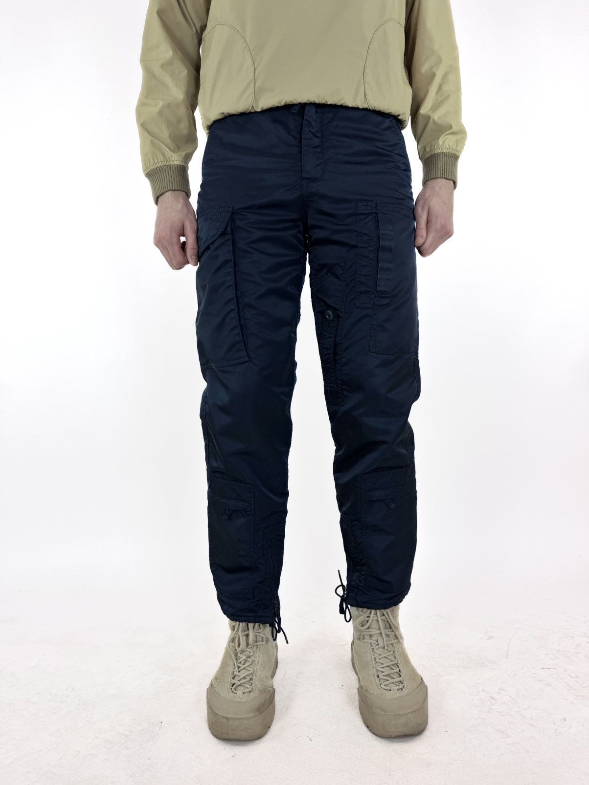 Schott Schott NYC Cargo Pants Vintage aviation flight Size M/30 Size US 30 / EU 46 - 1 Thumbnail