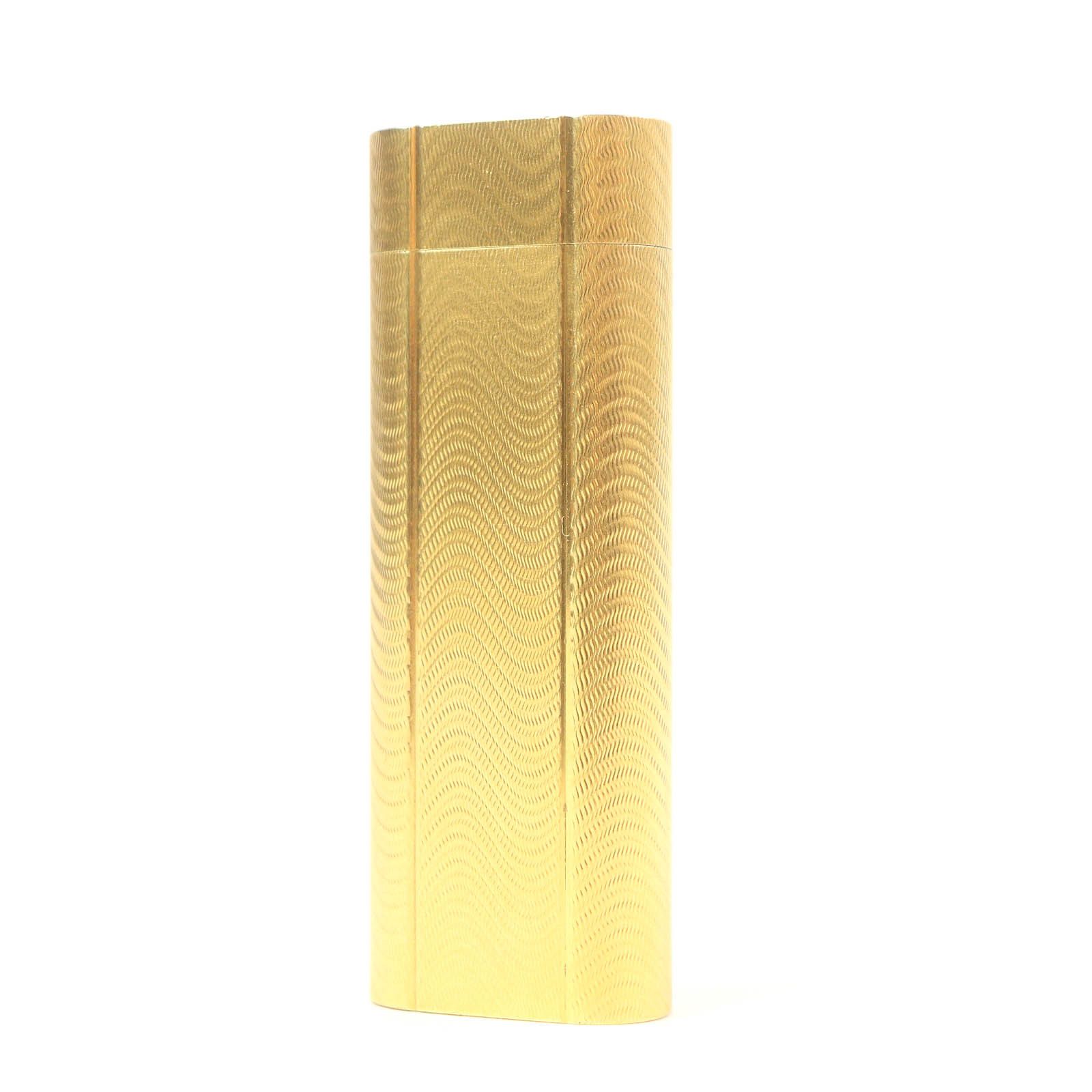Cartier Cartier Cartier Wave Pattern Lighter Metal Lighter Size ONE SIZE - 1 Thumbnail
