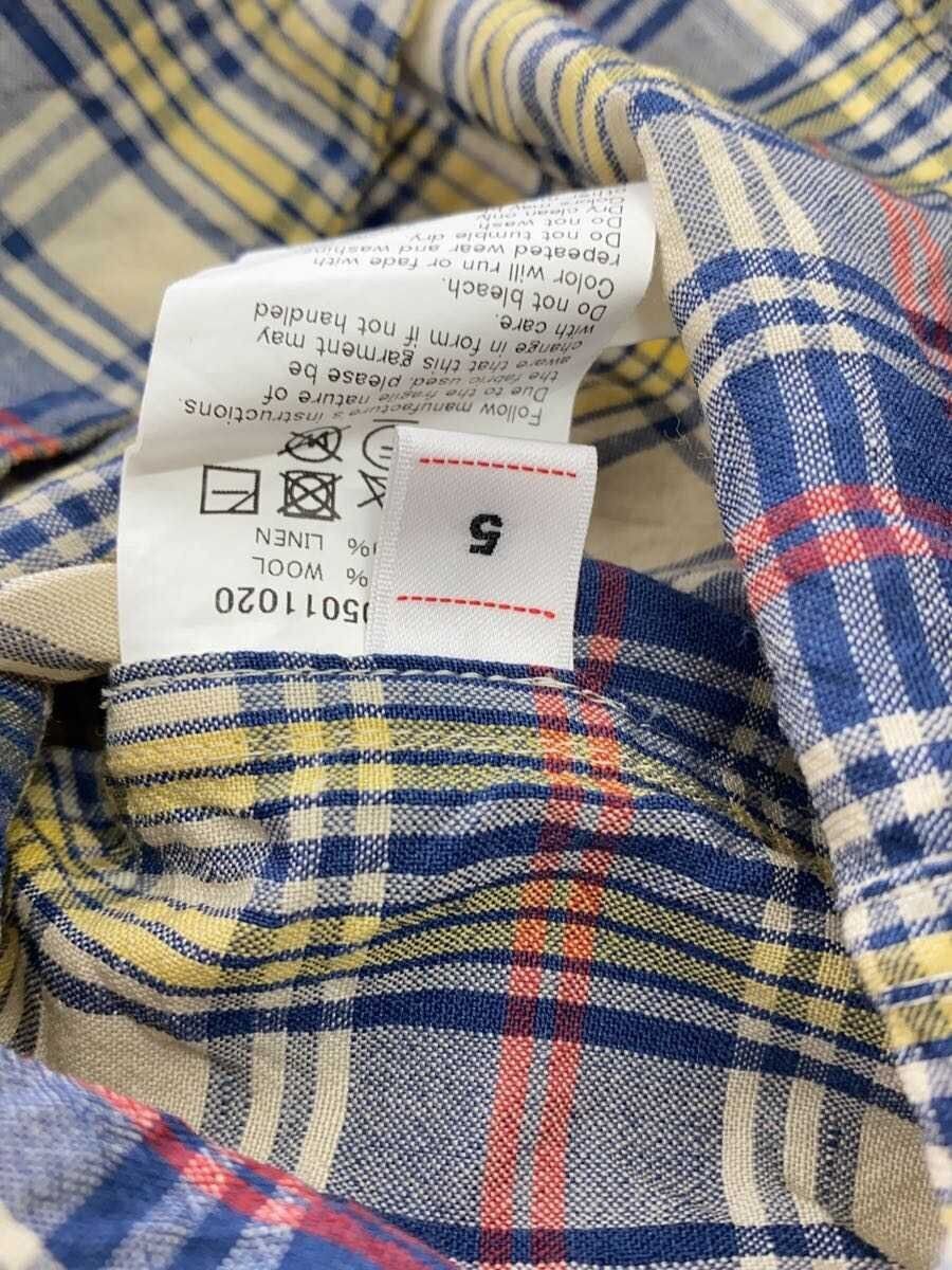 Visvim Multi Wool Check Polo Shirt Size US XXL / EU 58 / 5 - 3 Thumbnail