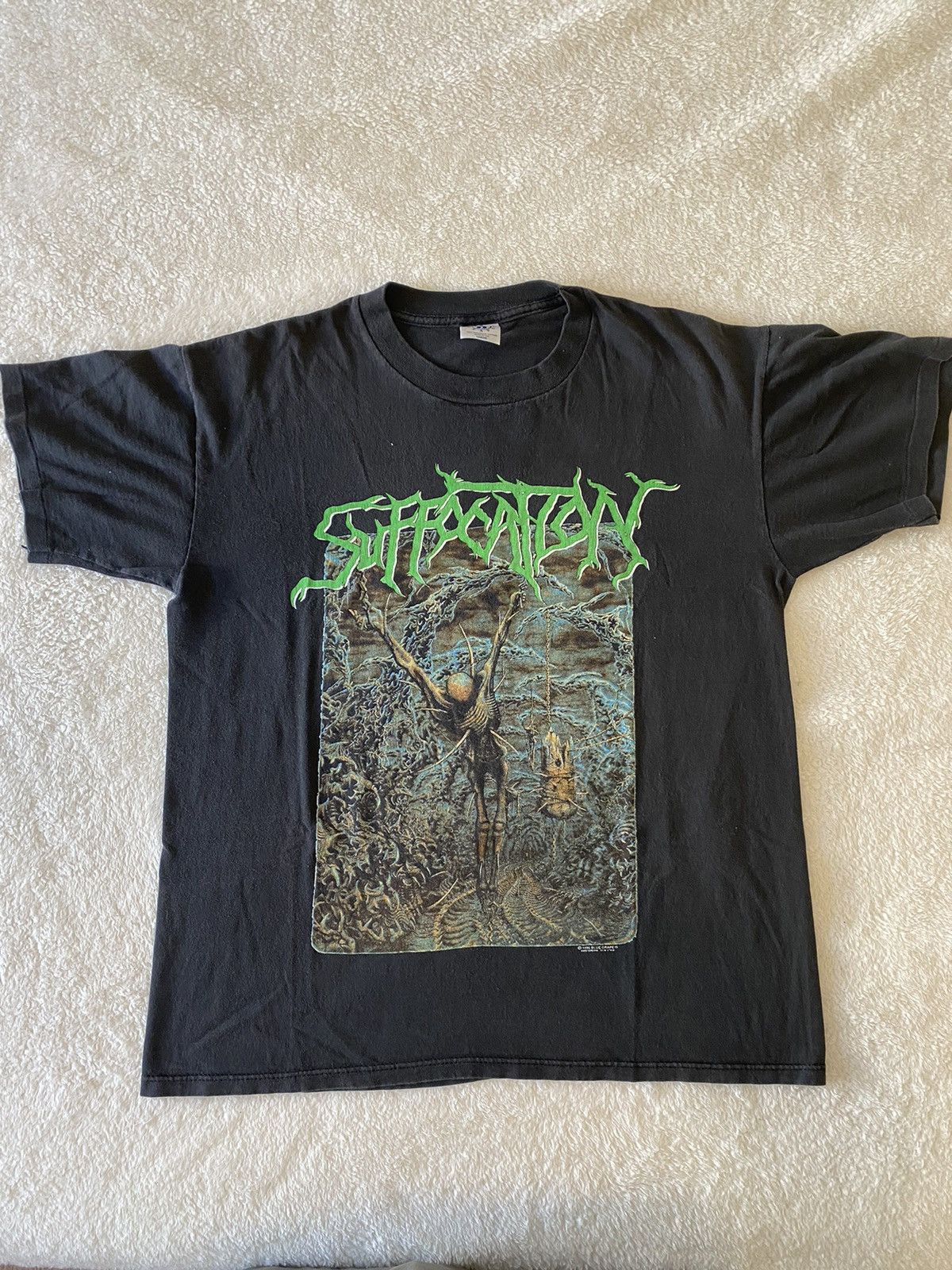 Vintage Suffocation Pierced from Within T shirt | Grailed