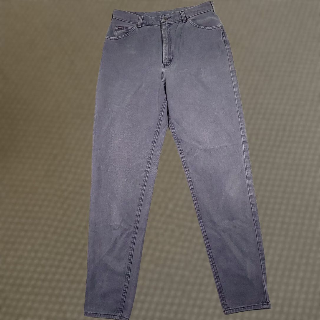 Lee Vintage Lee Riders Tapered Leg Jeans Womens 32X34 Light Gray Denim High Rise - Size 24" / US 00 / IT 34 - 1 Thumbnail