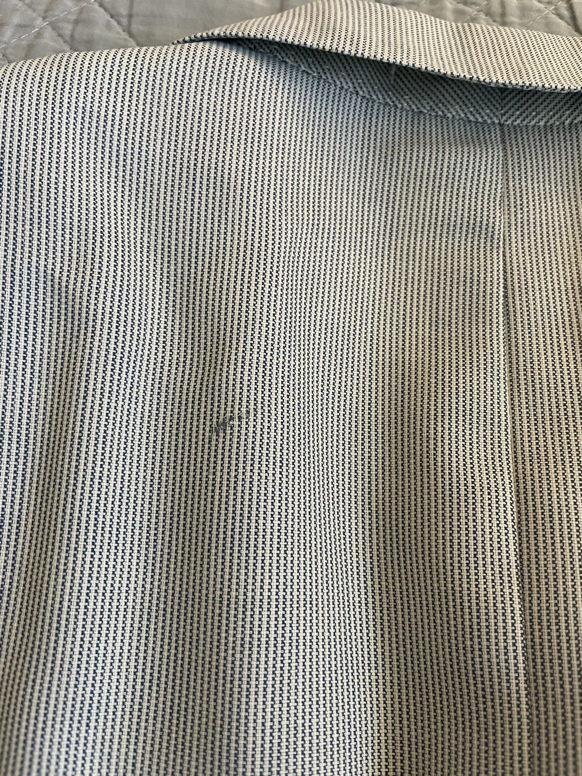 Ermenegildo Zegna Subtle Stripe Travel Jacket Size 44R - 13 Thumbnail