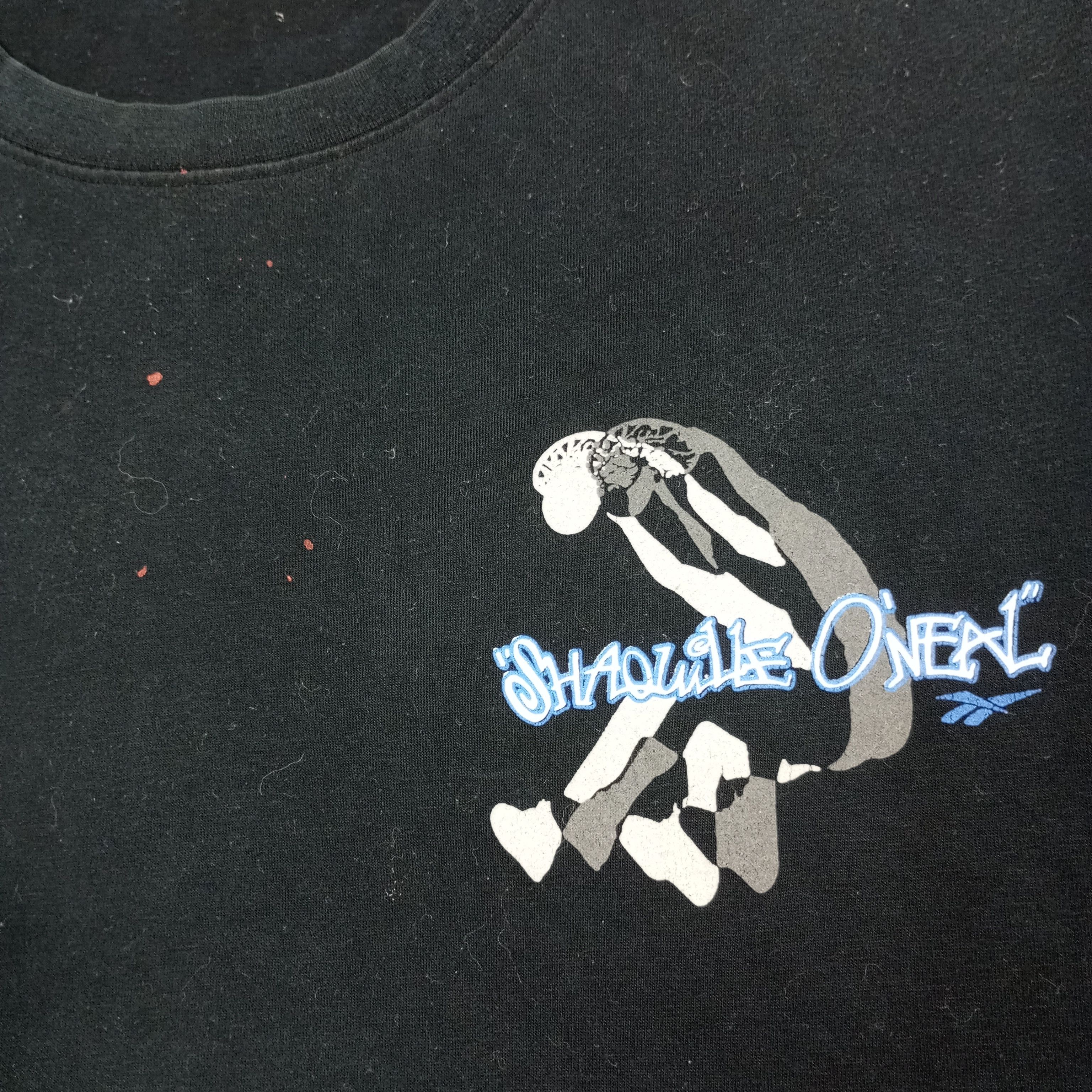 NBA × Reebok × Vintage Shaquille Oneal Professional Basketball Player Vintage Tees Size US XL / EU 56 / 4 - 4 Thumbnail