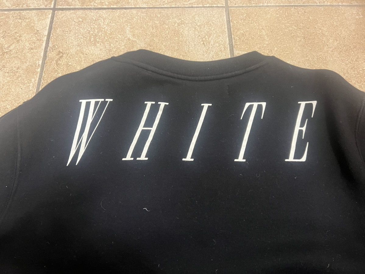 Off-White Off White Othelo’s Wolf Print Crewneck Sweatshirt Black Size US S / EU 44-46 / 1 - 4 Thumbnail