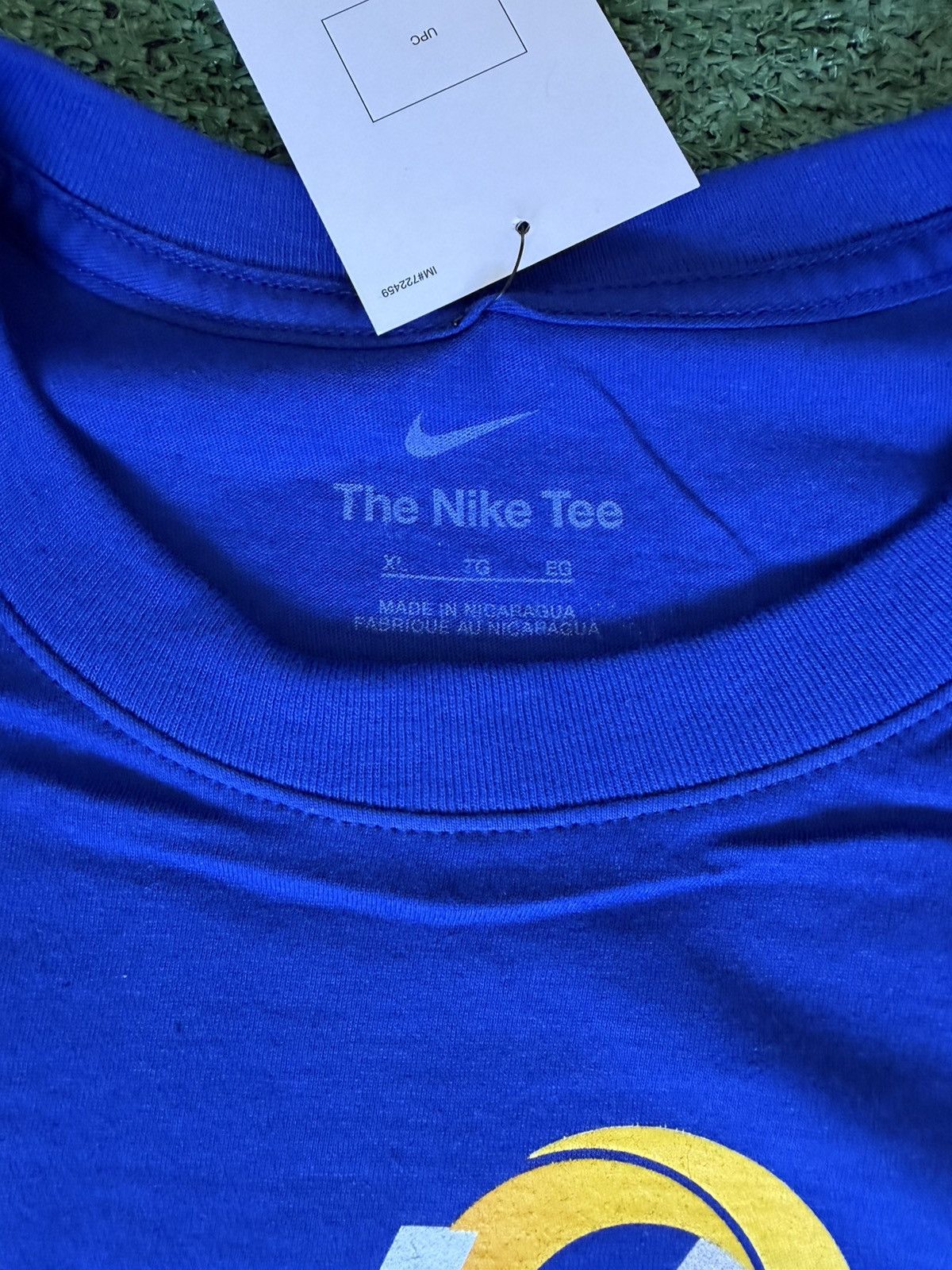 Nike Nike Puka Nacua Los Angeles Rams Blue Tee Men Size XL #17 Size US XL / EU 56 / 4 - 2 Thumbnail