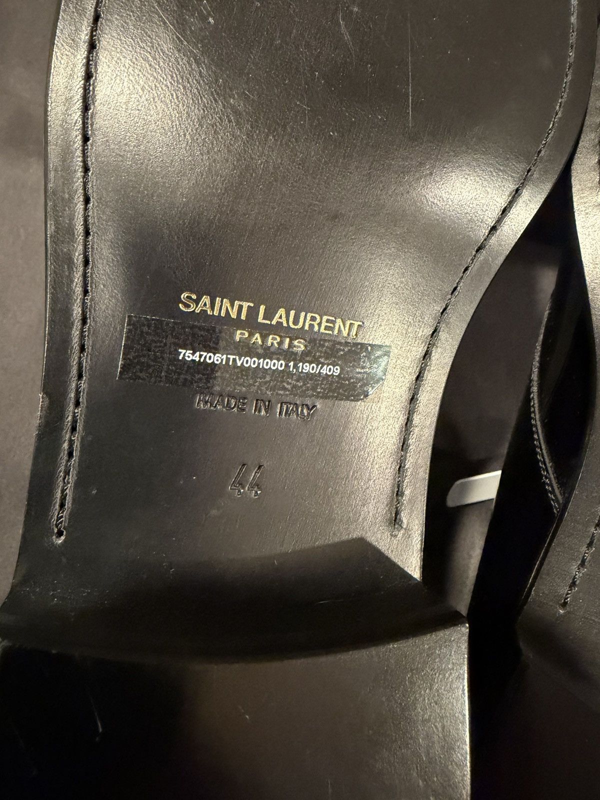 Saint Laurent Paris Saint Laurent men’s army 20 l boot. 44/11.$1090 Size US 11 / EU 44 - 8 Thumbnail