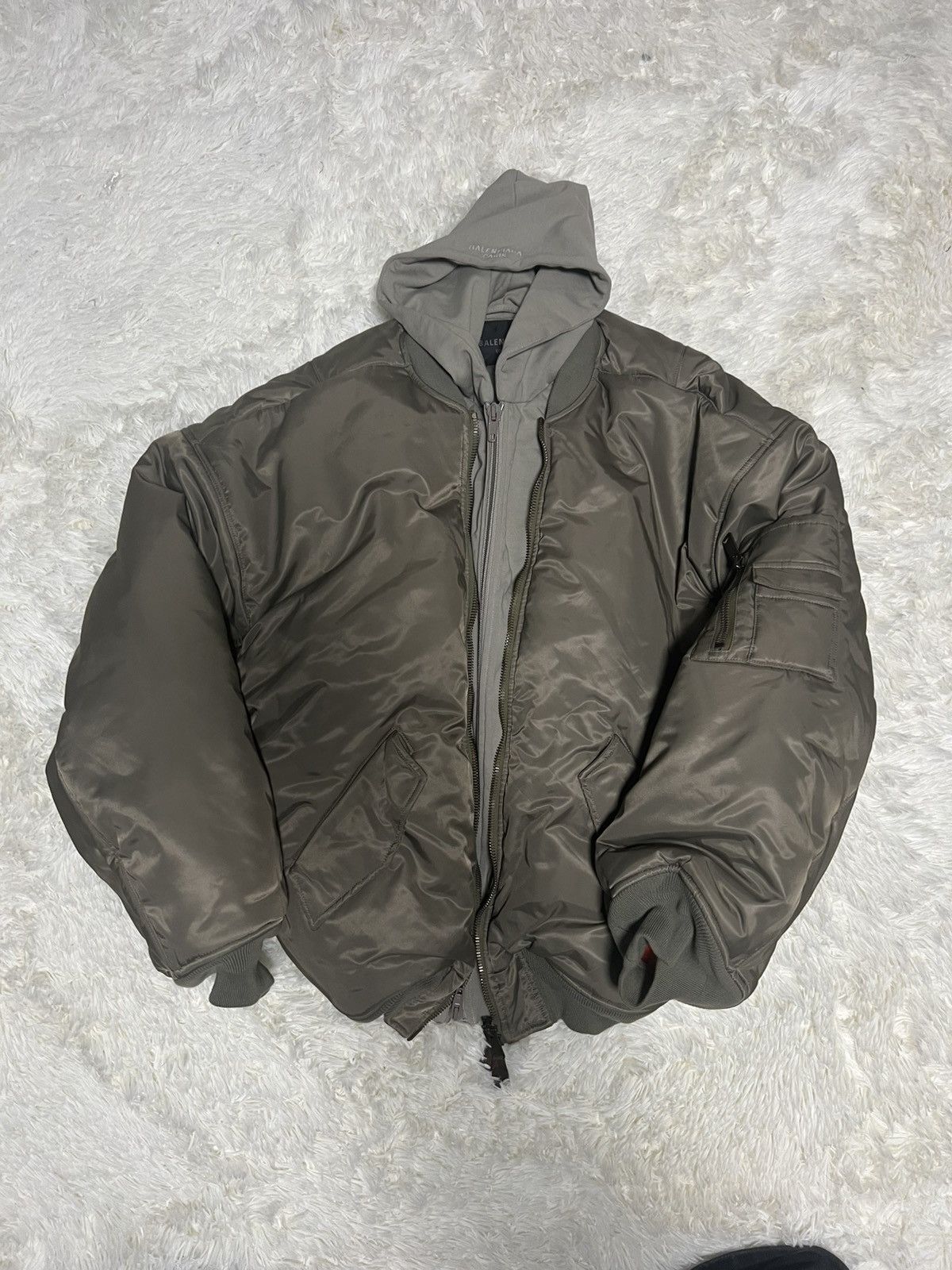 Balenciaga Balenciaga Paris All in Bomber | Grailed