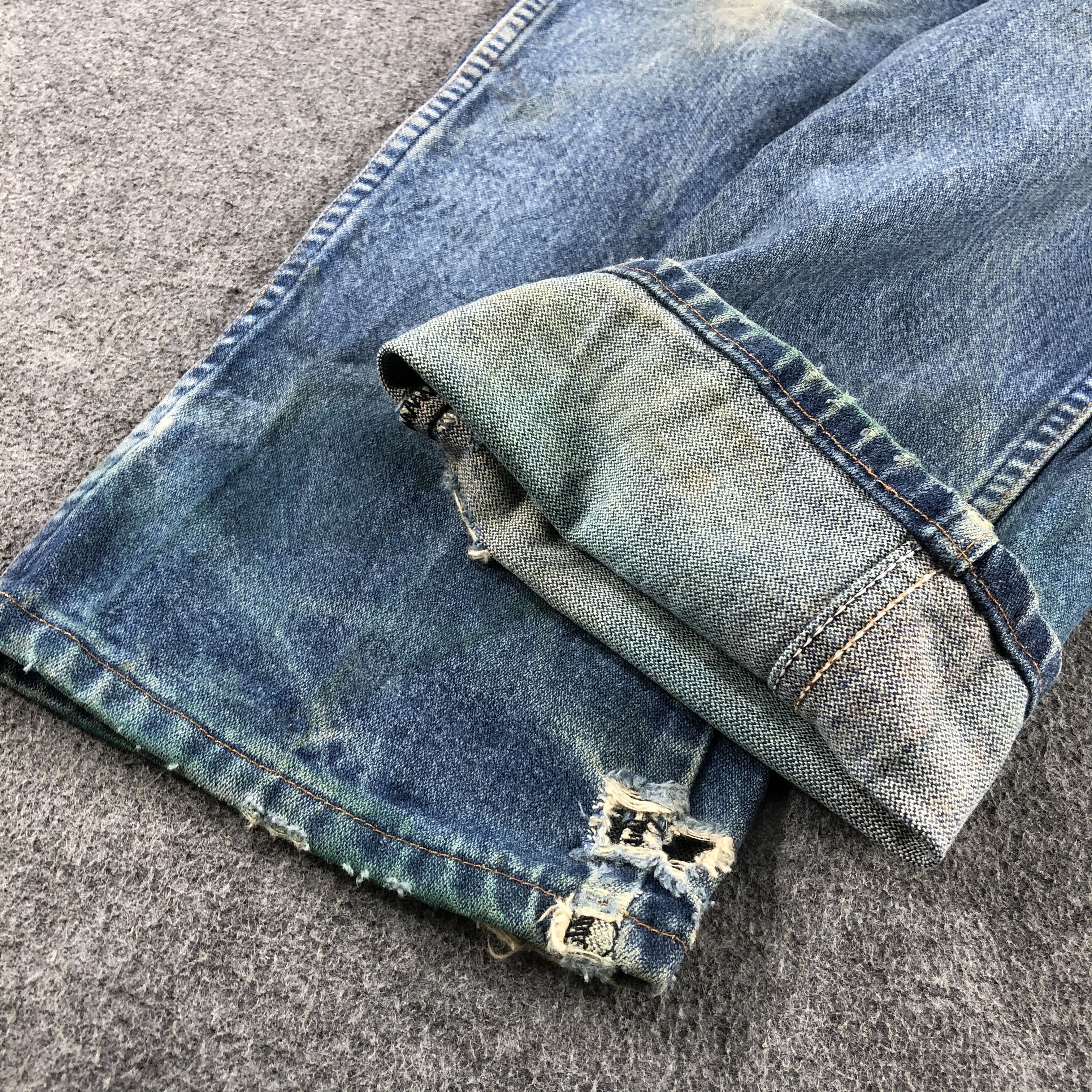 Vintage Vintage Blue Wash Wrangler Jeans-J2421 Size US 32 / EU 48 - 7 Thumbnail
