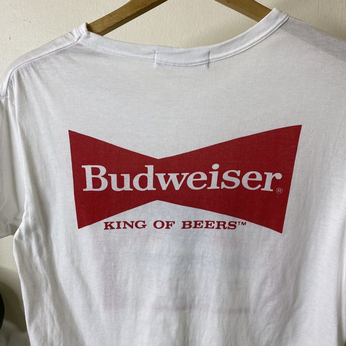 Budweiser Vintage 80s Suntory Budweiser Promo T Shirt Japan Edition Size US S / EU 44-46 / 1 - 8 Thumbnail