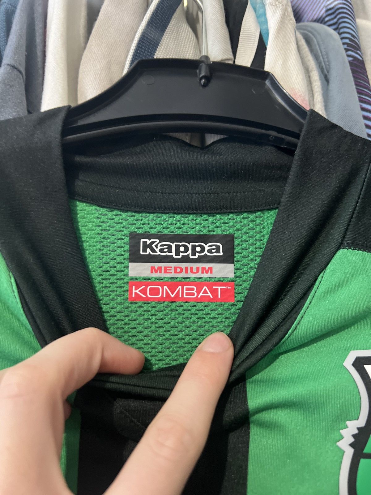 Kappa × Vintage 2015/2016 KAPPA FC SASSUOLO #25 BERARDI HOME FOOTBALL SHITT Size US M / EU 48-50 / 2 - 6 Thumbnail
