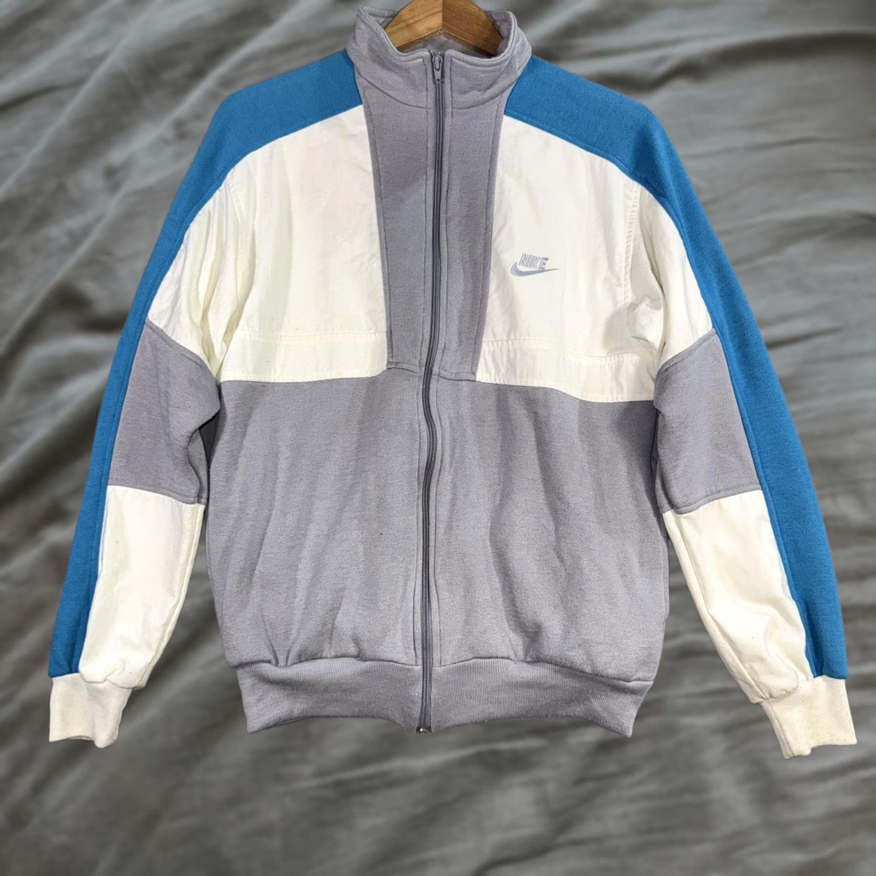 Nike RARE Vintage Nike Aqua Gear 80s 90s Jacket Full Zip | Grailed