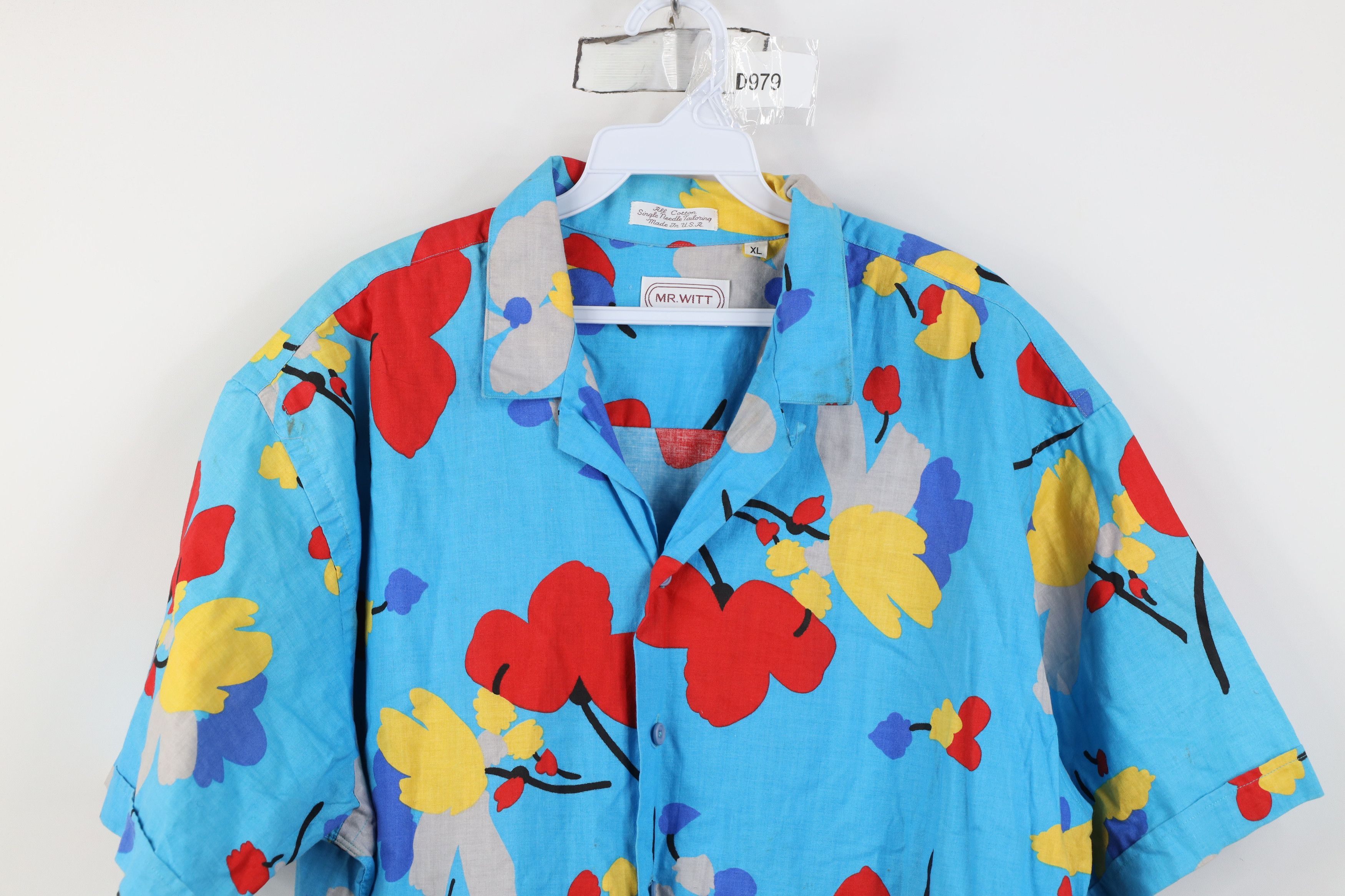 Vintage Vintage 60s 70s Single Needle Looped Collar Hawaiian Shirt Size US XL / EU 56 / 4 - 2 Thumbnail