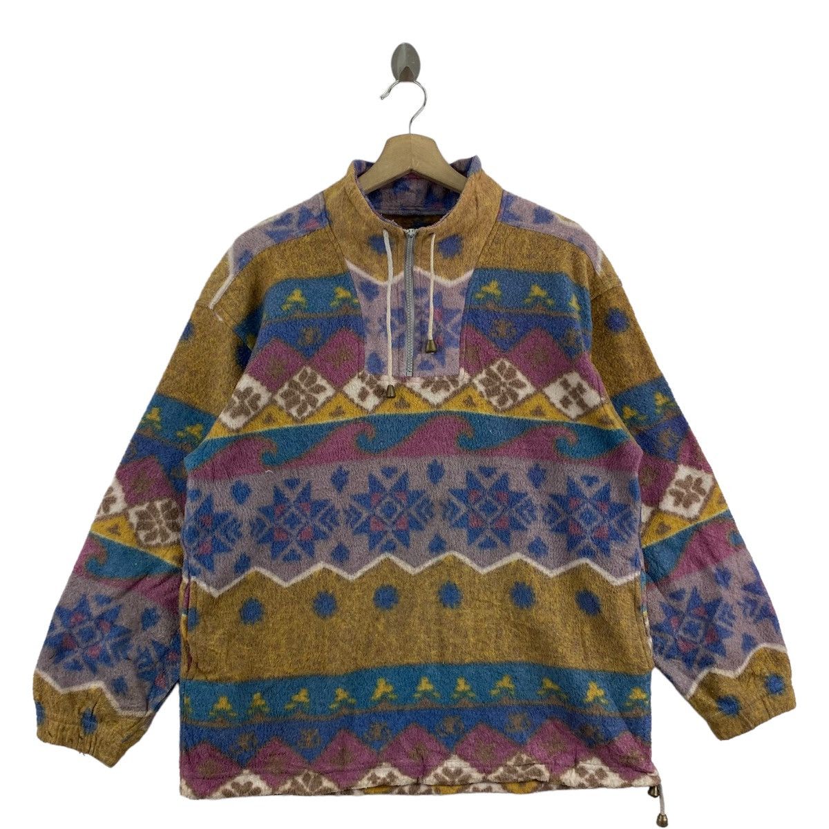 Norton Vintage NORTON MILANO By Angela Italy Overprint Sherpa Half Size US L / EU 52-54 / 3 - 1 Thumbnail