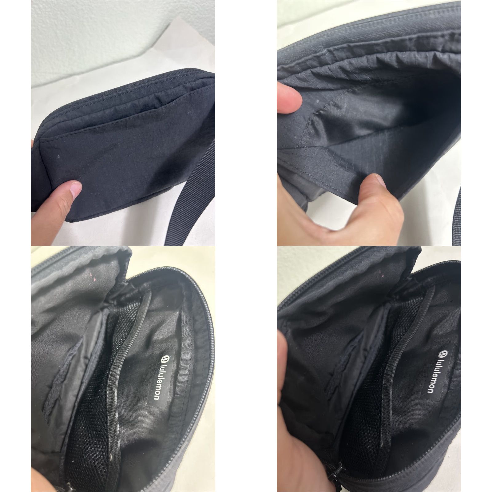 Lululemon Lululemon Everywhere Belt Bag Black Crossbody Waist Fanny Pack Small Women Adjustable Strap Nylon Polyester Matte Zipper Pouch Vintage No Size ONE SIZE - 9 Thumbnail