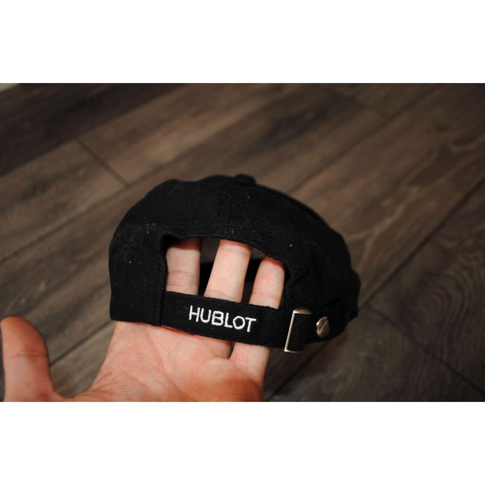 Hublot Hublot Black Baseball Cap Hat Adjustable Cotton One Size Mens Hat Cap OS Black Logo Size ONE SIZE - 5 Thumbnail