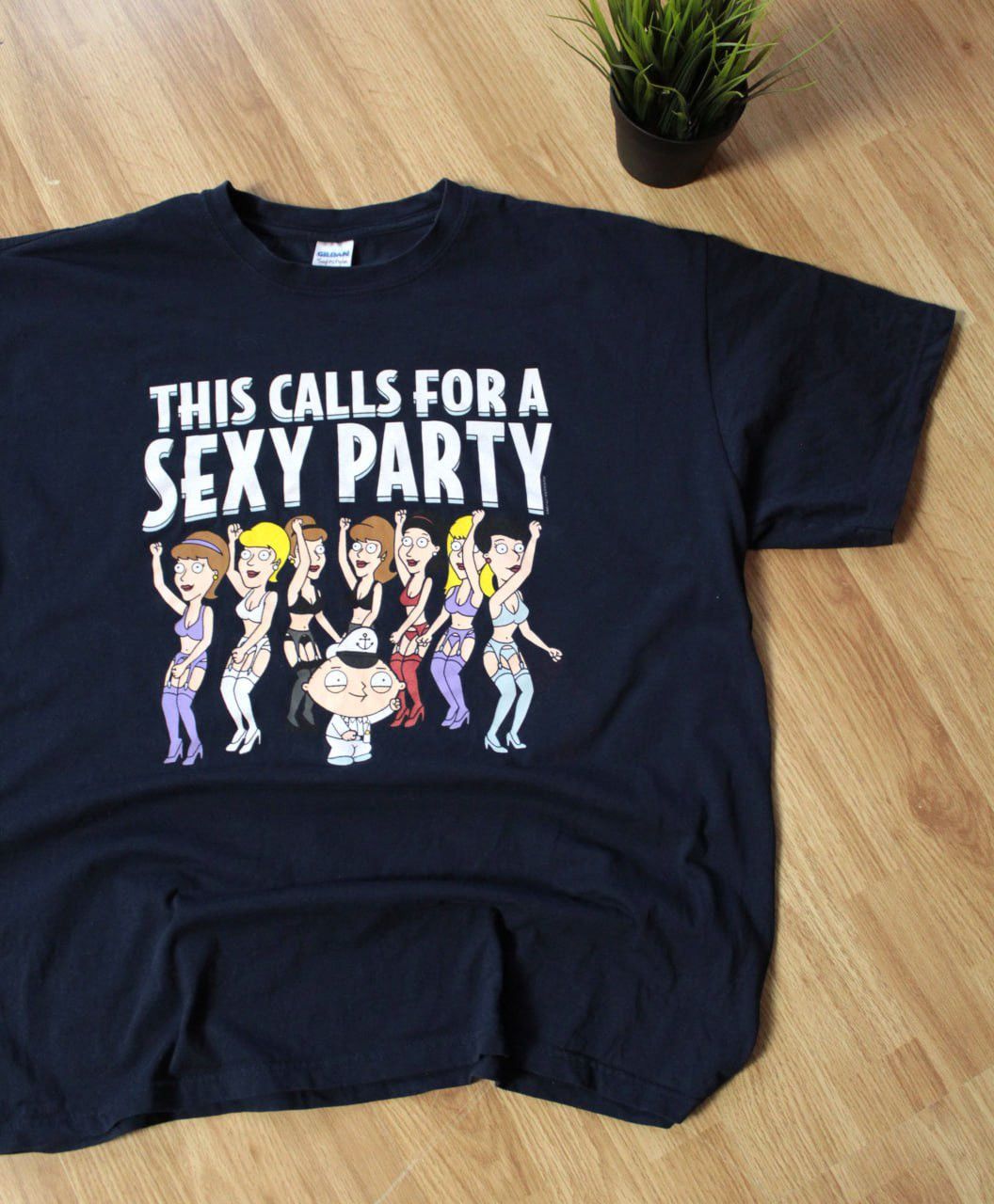 🔥 Vintage Family Guy Sexy Party Y2K Hype Adult Shirt Girl