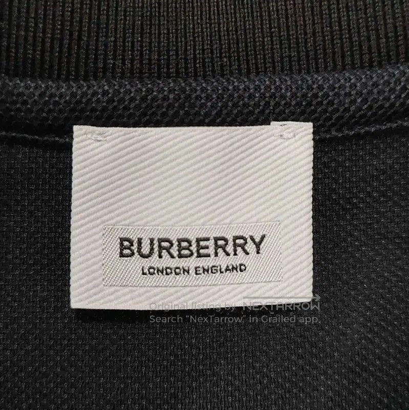 Burberry Burberry Black Cotton Men's Polo Shirt. Size US S / EU 44-46 / 1 - 3 Thumbnail