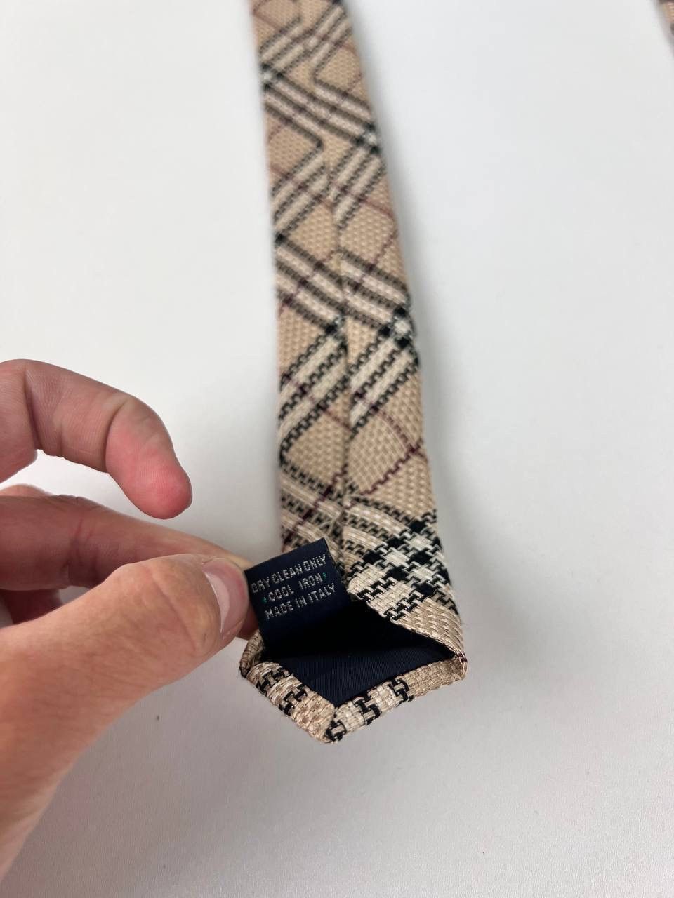 Burberry × Vintage Burberry London luxury nova check tie Size ONE SIZE - 4 Thumbnail