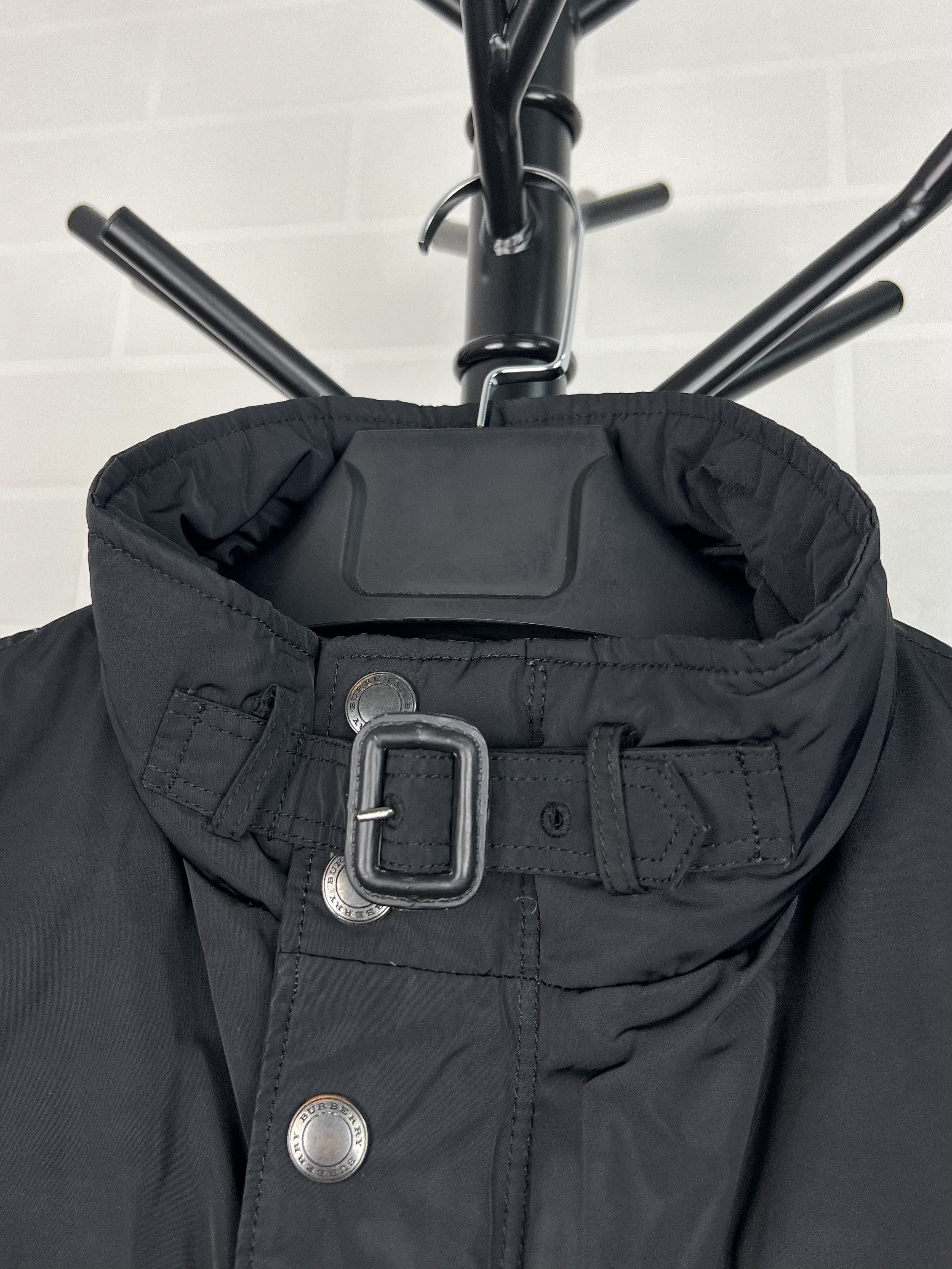 Burberry BURBERRY BRIT Down Puffer Jacket Nova Check Black Men's Size US M / EU 48-50 / 2 - 4 Thumbnail