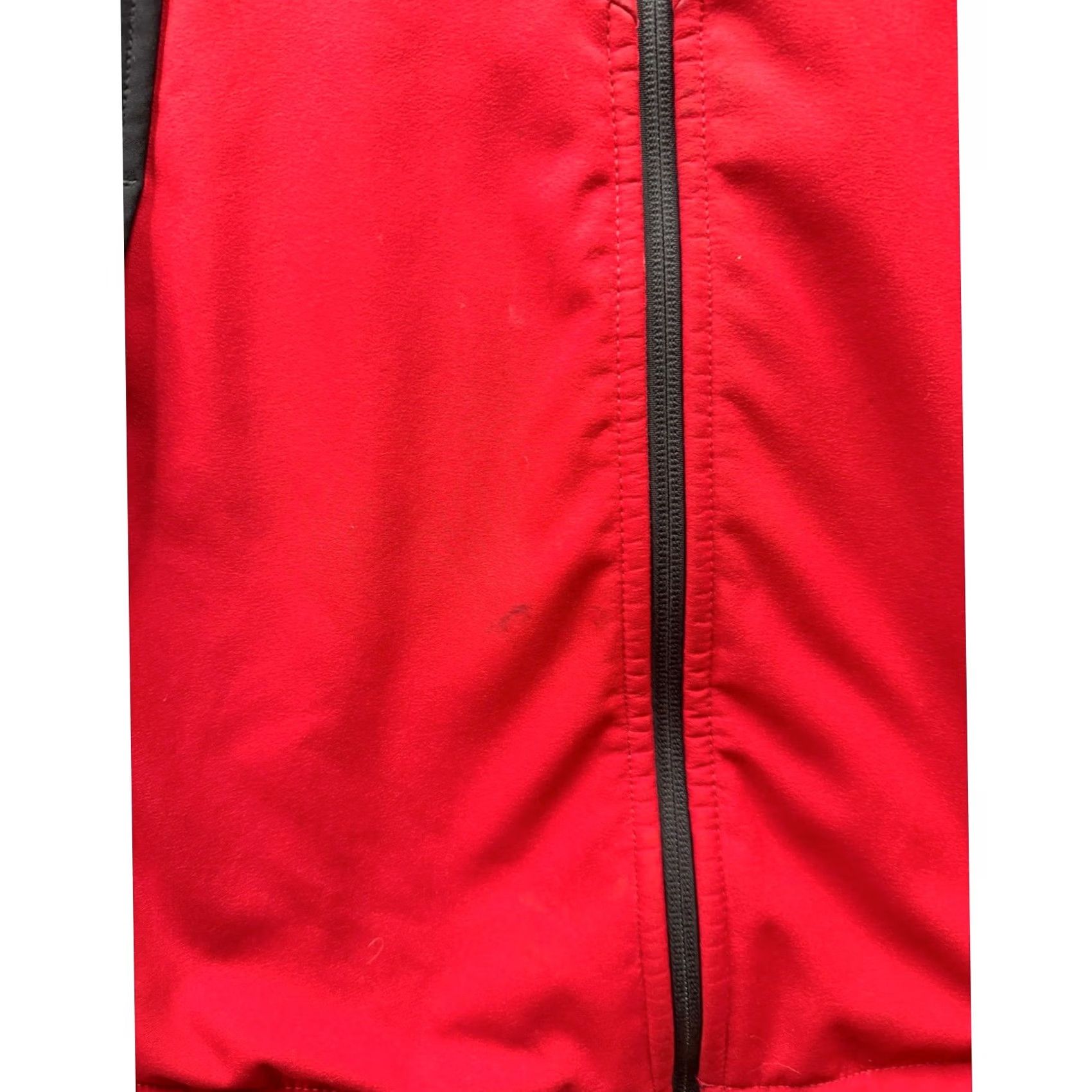 The North Face The North Face Windwall Softshell Jacket Mens Red Black Full Zip Fleece Lined Medium Size US M / EU 48-50 / 2 - 5 Thumbnail