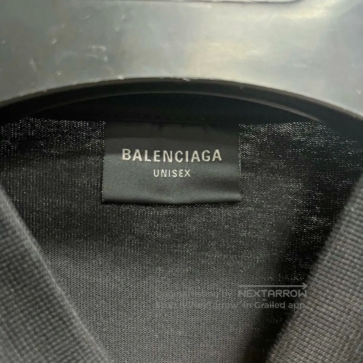 Balenciaga Balenciaga Black Logo Rhinestone Short Sleeve T-shirt. Size US S / EU 44-46 / 1 - 3 Thumbnail