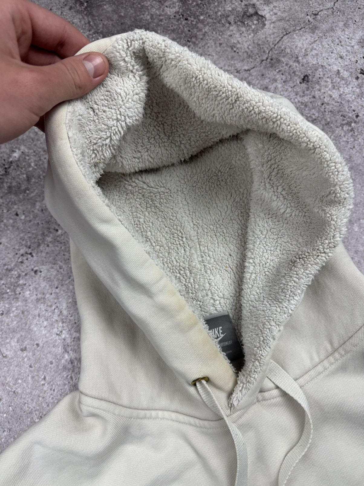 Nike Vintage Nike Faux Fur Zip Up Hoodie Ifsixwasnine Lgb Style Size US L / EU 52-54 / 3 - 5 Thumbnail