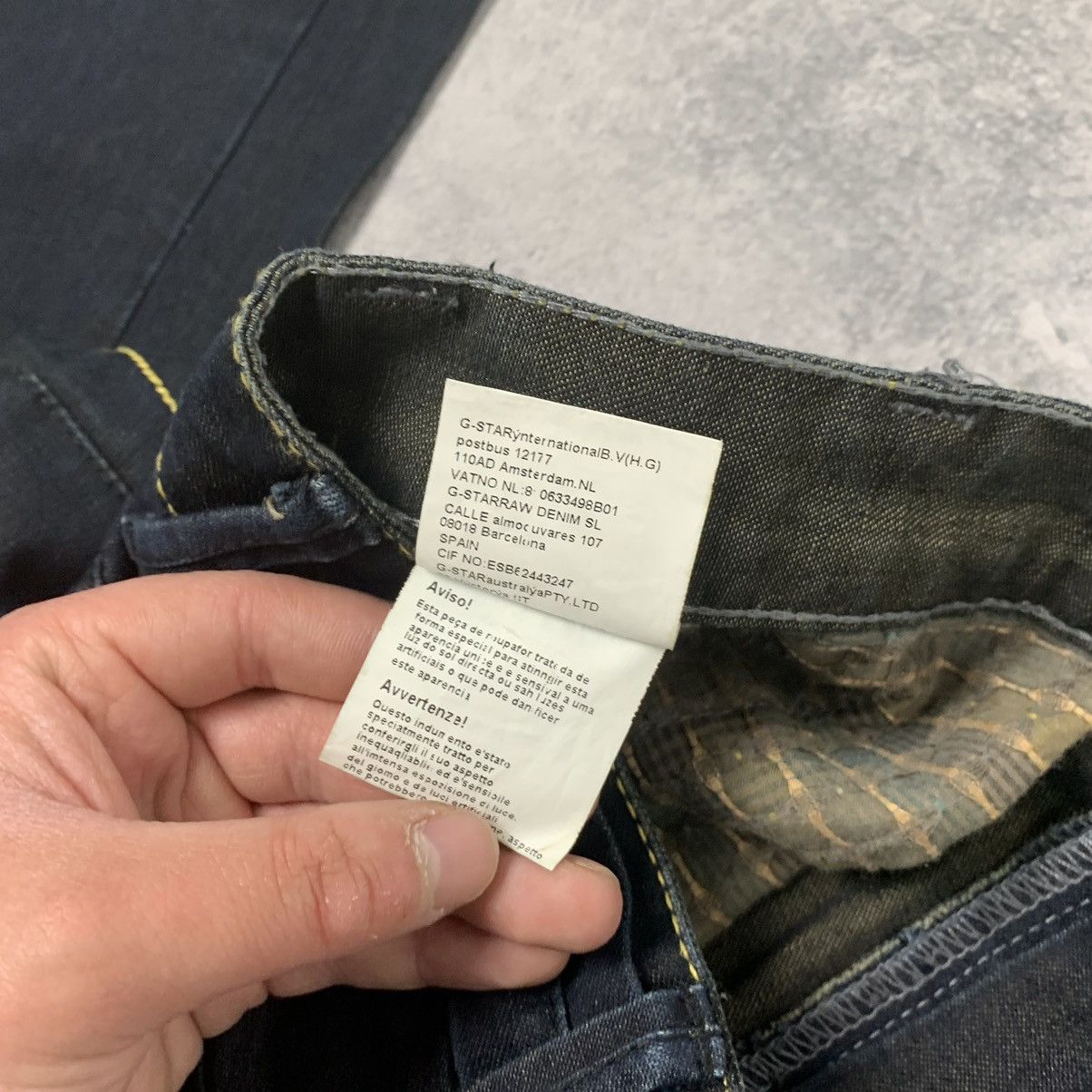 G-Star Vintage Y2K G-Star Raw Big Logo Jeans Size 33/34 Blue Size US 33 - 15 Thumbnail