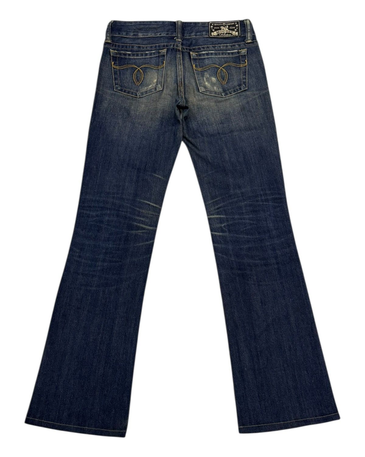If Six Was Nine × Le Grande Bleu (L.G.B.) × MOUSSY Flare Jeans IfSixWasNine Lgb Style Moussy Bootcut Jeans Size 27" / US 4 / IT 40 - 2 Thumbnail
