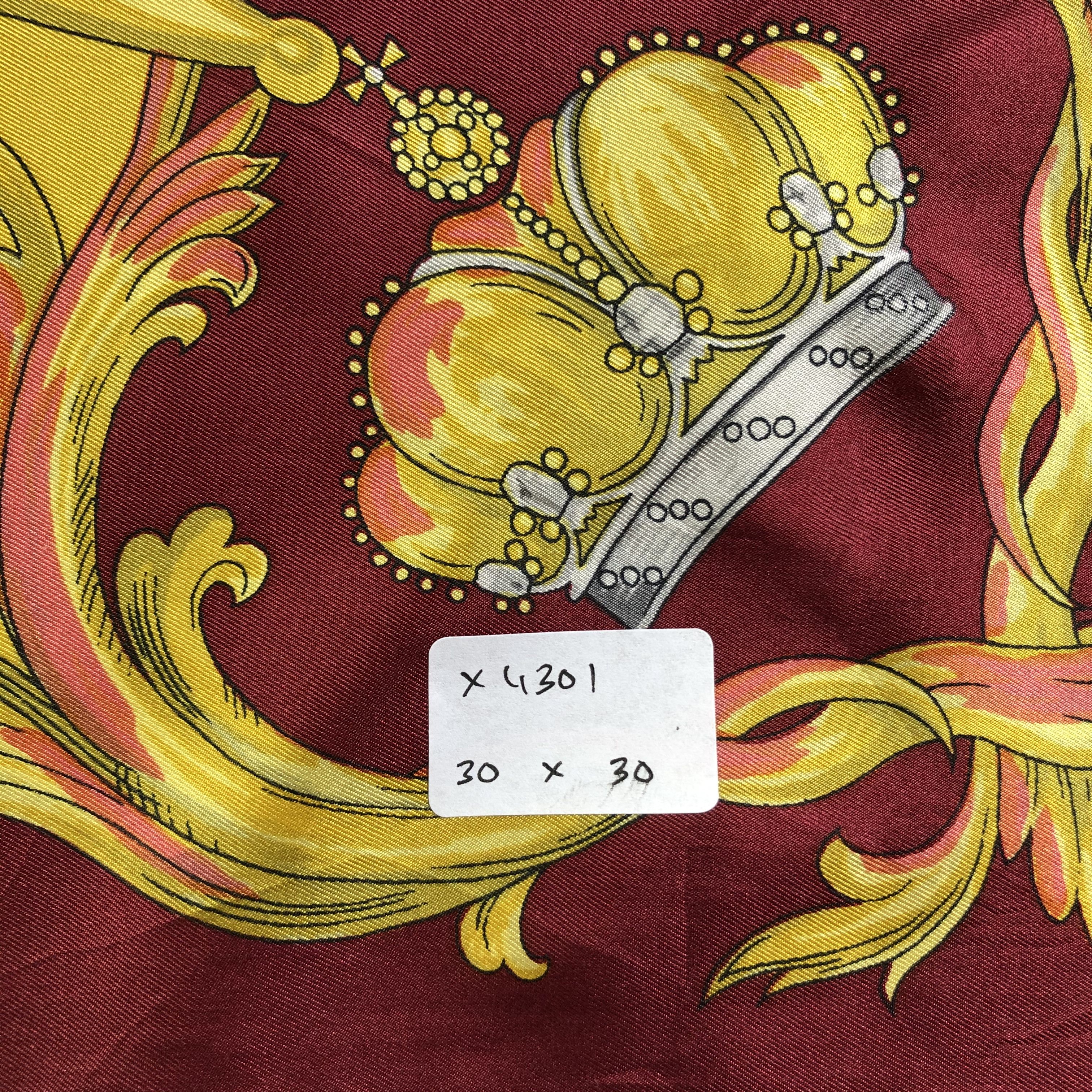 Vintage Vintage Silk Scarf Size ONE SIZE - 8 Thumbnail