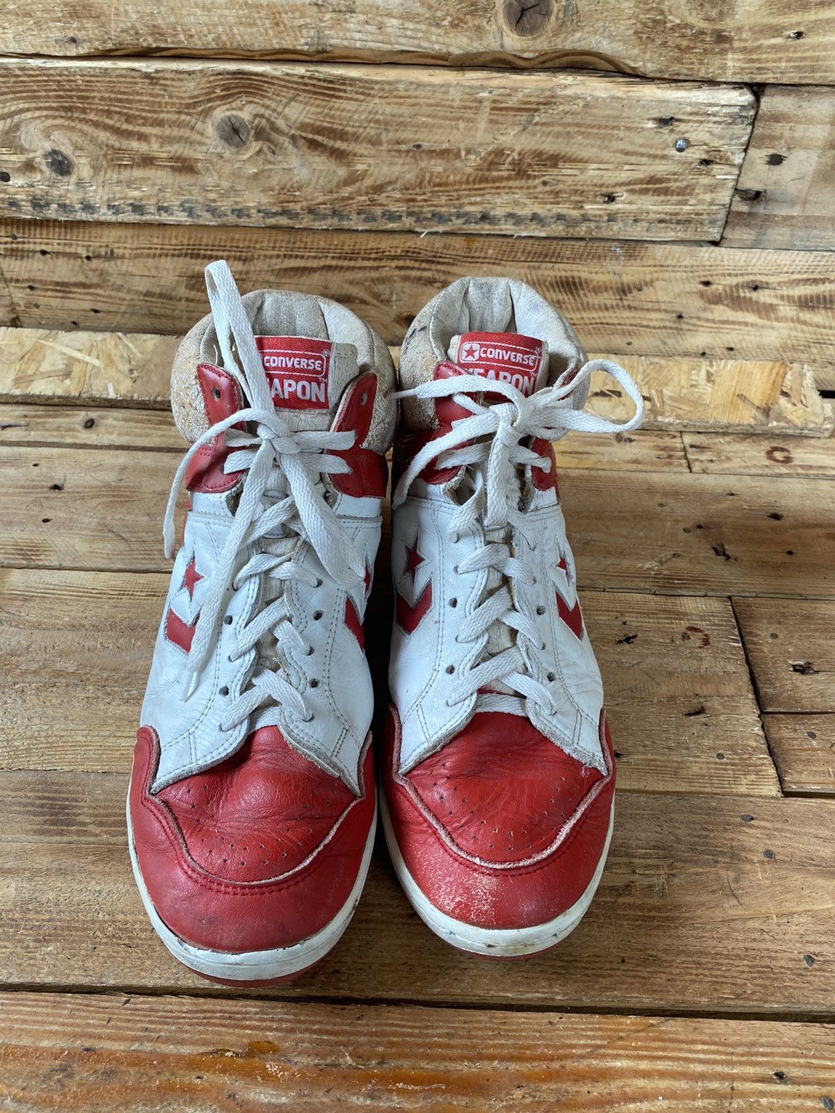 Converse Vintage 80’s Converse weapon hi-top sneakers sz 10 Size US 10 / EU 43 - 2 Thumbnail