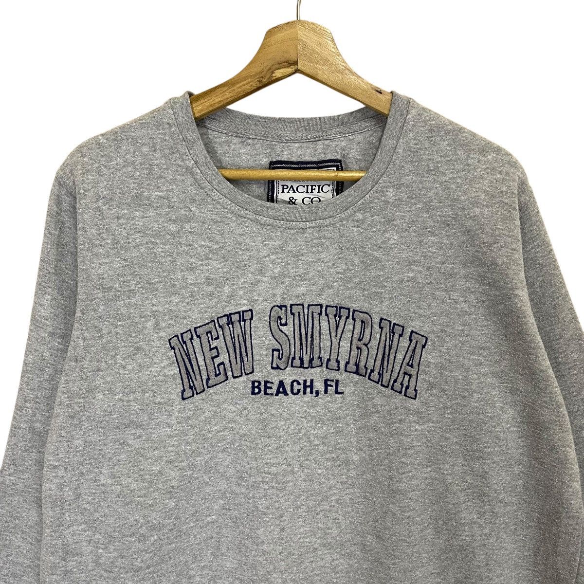 Japanese Brand Vintage New Smyrna Beach Florida Crewneck Sweatshirt Size US M / EU 48-50 / 2 - 4 Thumbnail