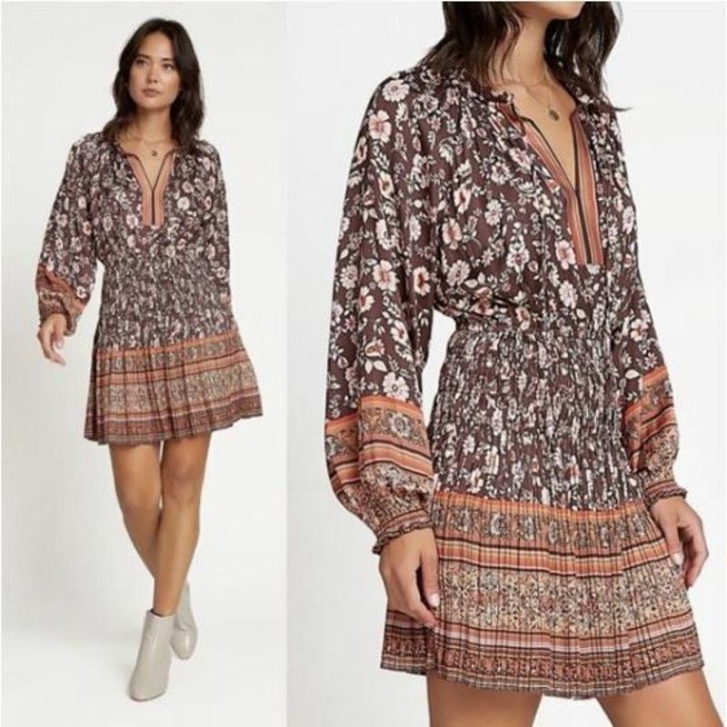 Anthropologie Current Air Alyce Mini Dress