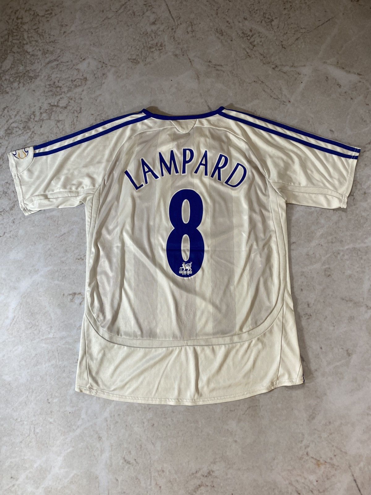 Adidas × Chelsea Soccer Chelsea LAMPARD #8 RETRO Away Football Soccer Jersey Adidas Size US XXL / EU 58 / 5 - 4 Thumbnail