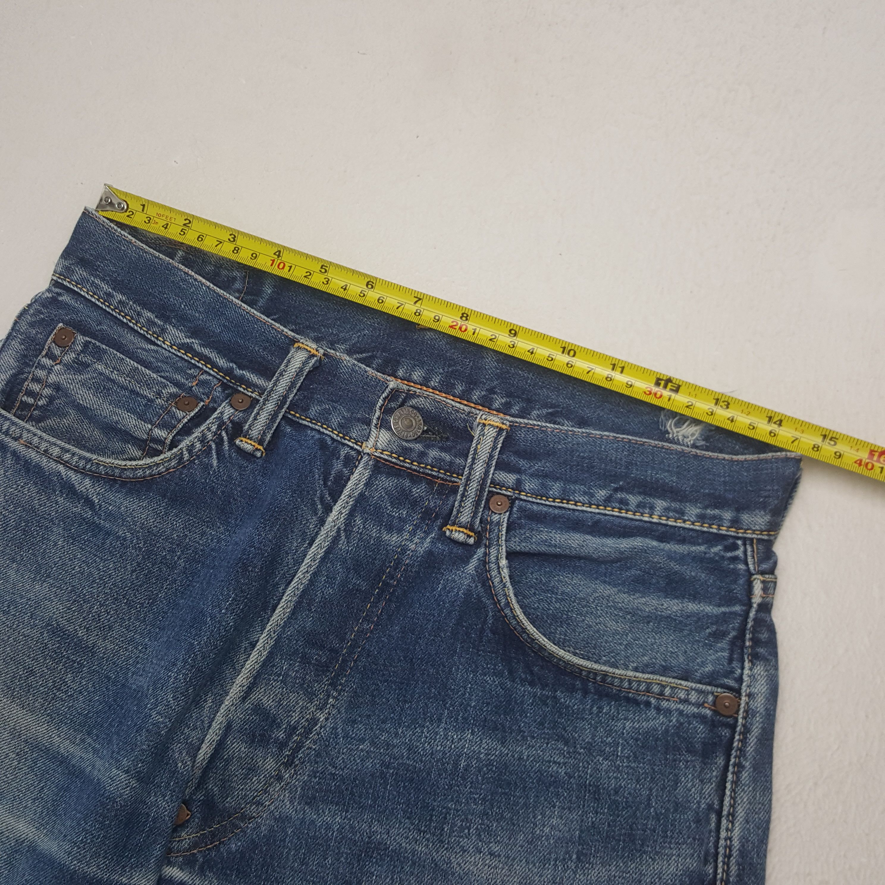 Evisu Vintage Evisu Japanese Brand Daicock Denim Jeans C297N12 Size US 29 - 9 Thumbnail